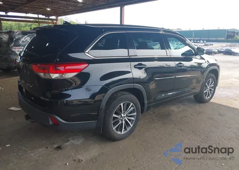 2017 Toyota Highlander Xle from USA, damaged, VIN 5TDJZRFH5HS452692